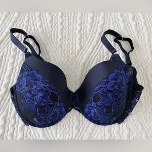 La SENZA Midnight Blue Lace Bra
